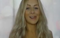 SlutRoulette Smiling Long Hair Webcam Model