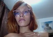 Stripchat Young Cam Model in Glasses