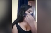 Imlive South Asian Cam Model in Mask