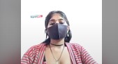 Stripchat South Asian Camgirl in Mask